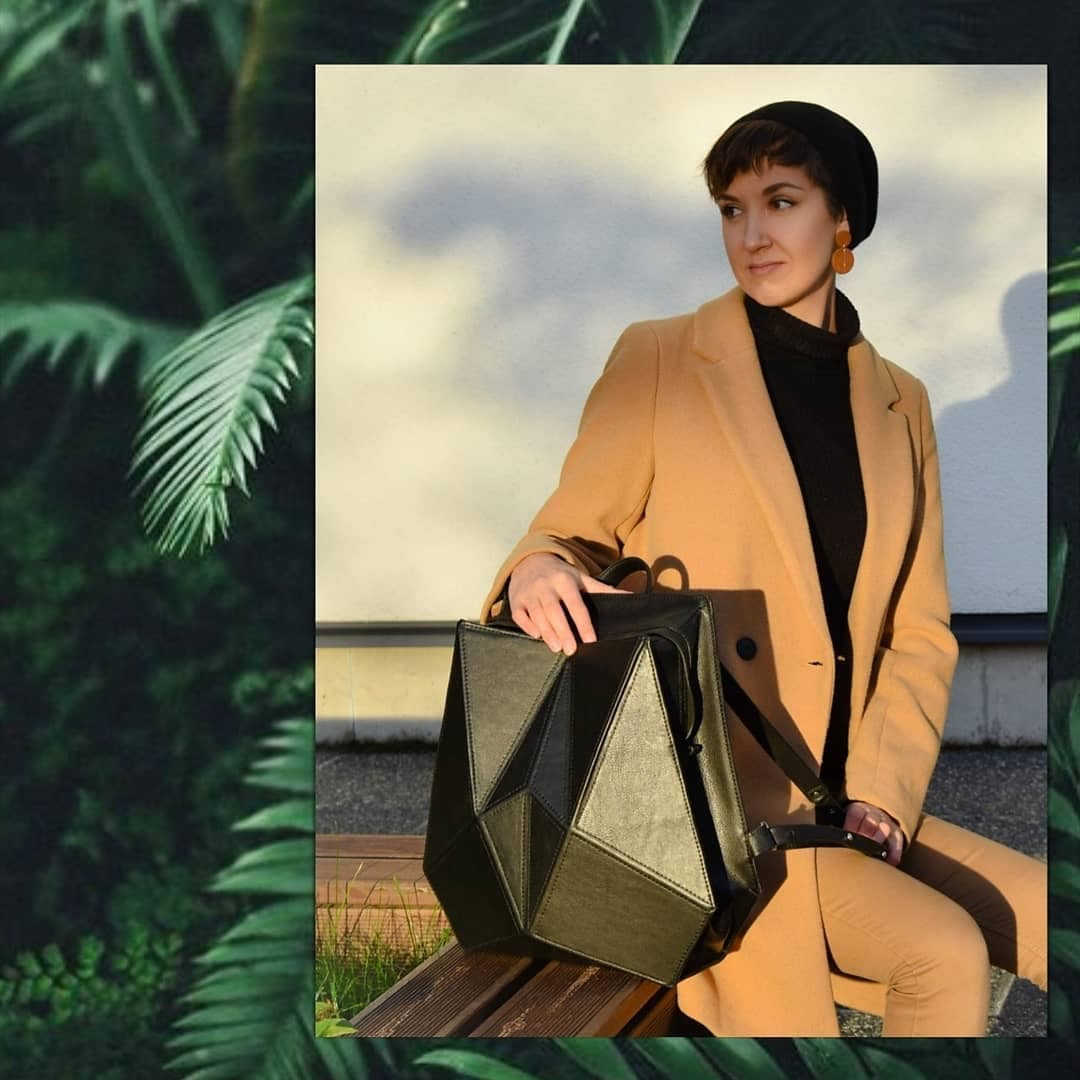 Rucksack FACET - Schwarz – Bild 4